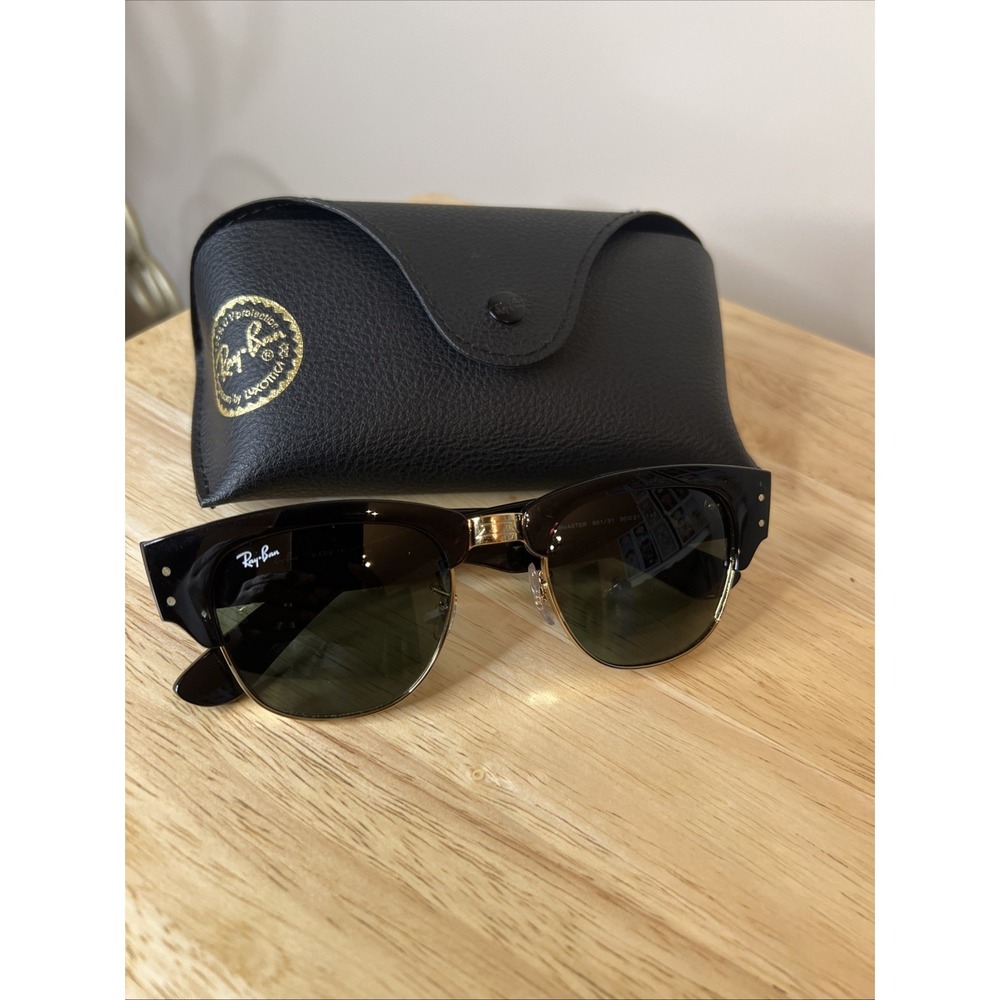 RAY BAN RB0316S‎ MEGA CLUBMASTER  901/31 50-21/ 145 UNISEX SUNGLASSES ( MINT)